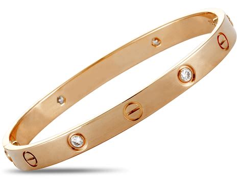 18k gp over titanium cartier love bangle replica|cartier love ring dupes.